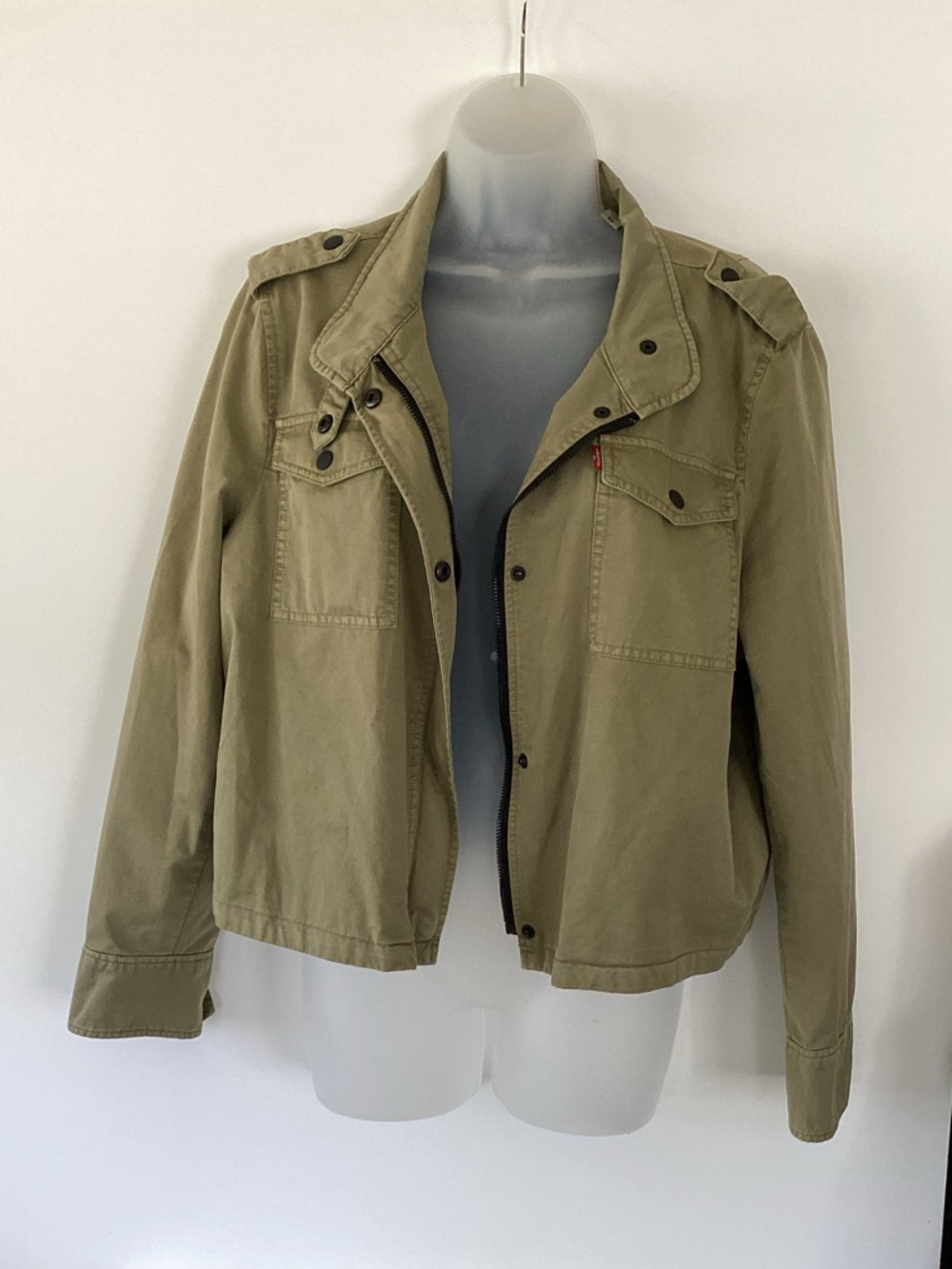 Levi's Women's Olive Utility Field Jacket